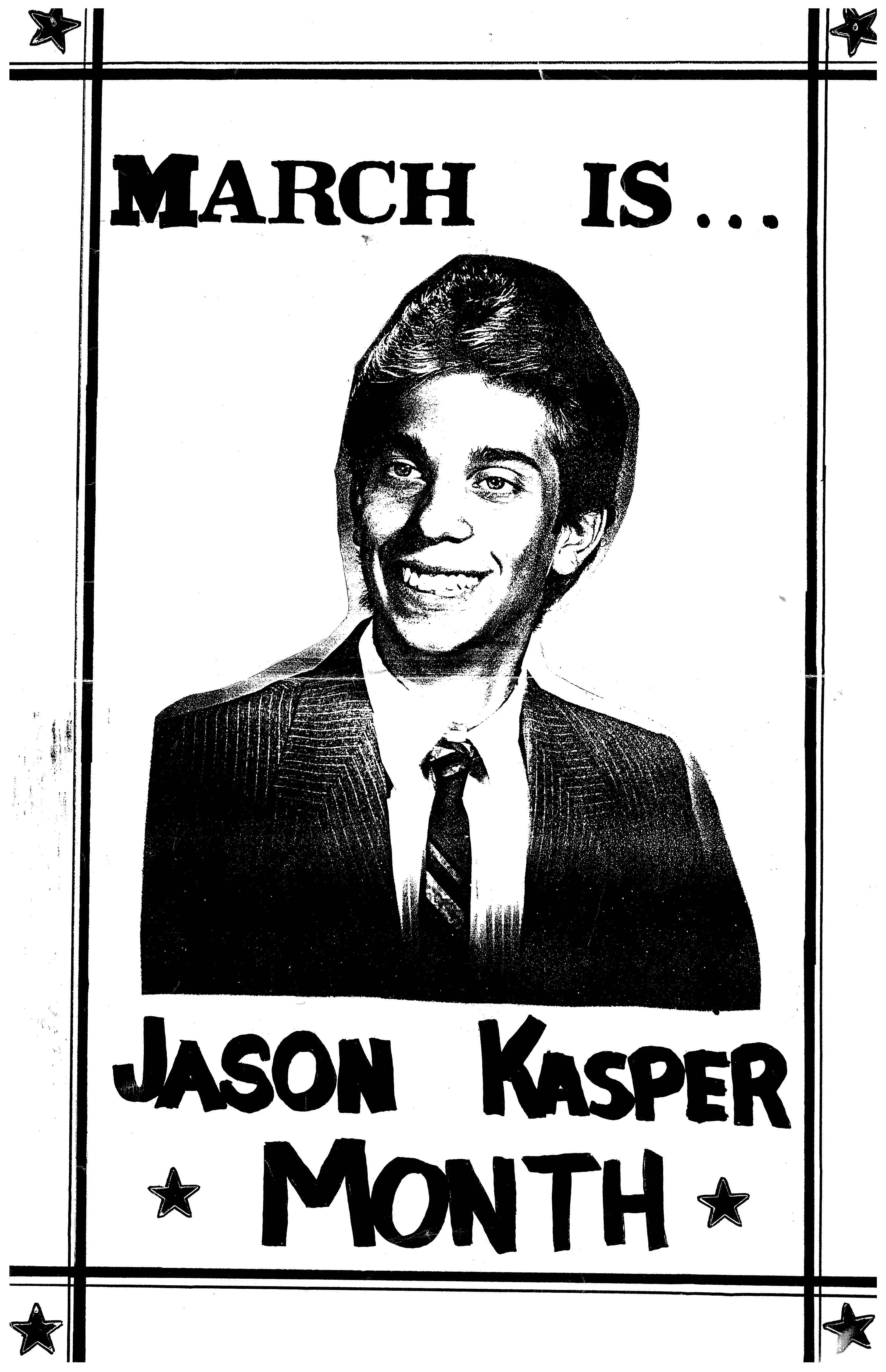 March is Jason Kasper Month